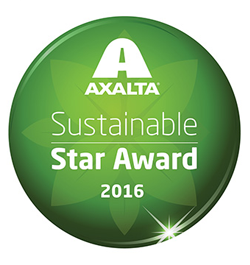 Axalta Recognizes Winner of 2016 Refinish Sustainable Star Award